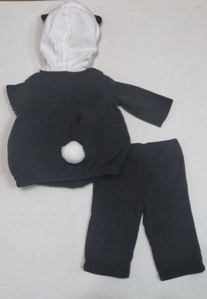 Disfraz de Panda Carter Halloween 6 12 o 18 Meses 2 Piezas Vellón Niño o Niña Foto 2 de 3