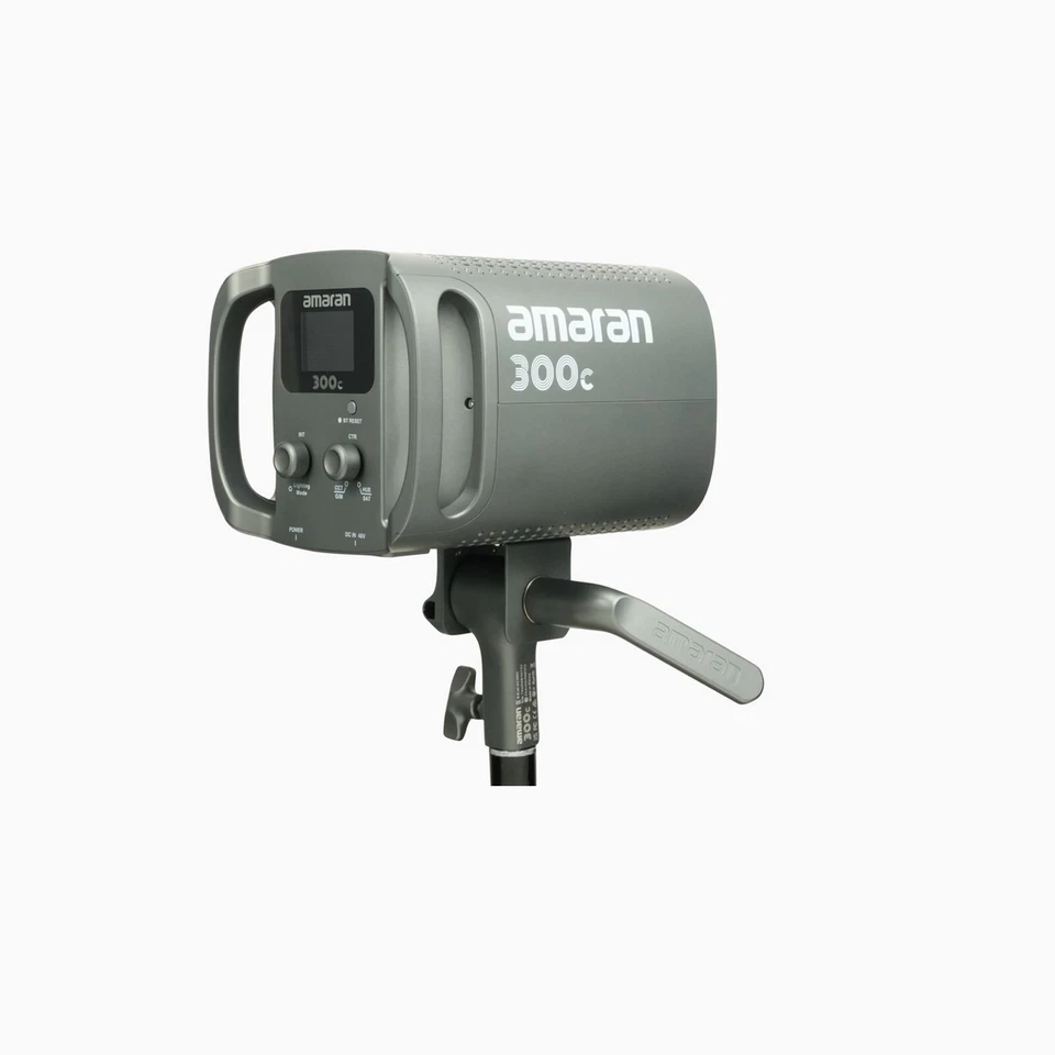 Luz LED video montaje Bowens Aputure Amaran 300C RGBWW, 300W bicolor 2500-7500K Foto 4 de 4