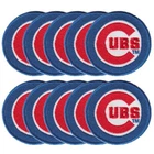 10 pcs Chicago Cubs Baseball Logo Size 2.6"x2.6" Sew Iron On Embroidery Patches
