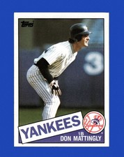 1985 Topps Set-Break #665 Don Mattingly NR-MINT *GMCARDS*