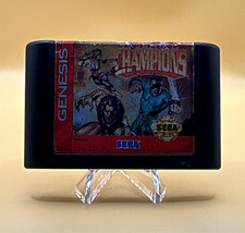 SEGA Eternal Champions Fighting - Sega Genesis game cartridge. Tested Works