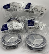 Genuine Mercedes Benz Wheel Center Caps -new- 171-400-01-25-5337 Set Of 4 Genuine Mercedes Benz Wheel Center Caps -new- 171-400-01-25-5337 Set Of 4
