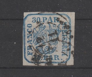 Romania MNr. 10 Stamped Stamp