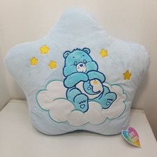 Care Bears Grumpy Bear Star Shaped Pillow Embroidered