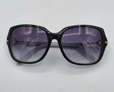 Tiffany Sunglasses Model TF4101 Col 8055/T3 Blk w/ Blue  Gold Trim Size 58-17