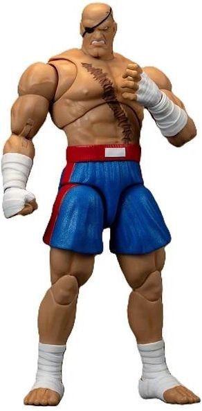 Gadget - Street Fighter Ii: Jada Toys - Sagat Figure 19 Cm -D- Jada Toys-image