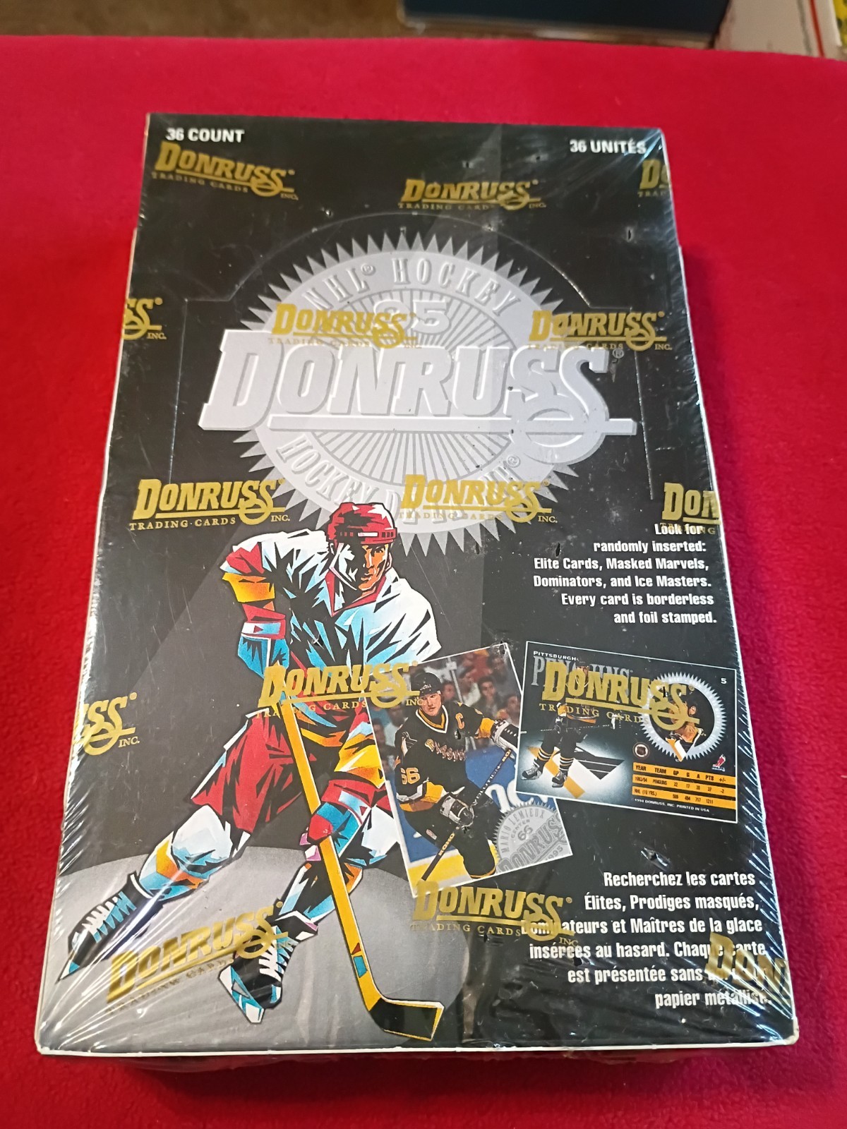 Donruss 1995 Donruss 95 NHL Ice Hockey Trading Card Pack Lot 36 Packs New Sealed