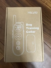 Htcuto X3 Black Rechargeable Waterproof Dog Training Collar OPEN BOX