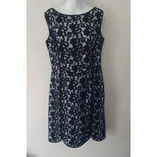 Phase Eight lace swing shift midi dress UK size 14