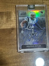 Malcolm Butler Panini Honors 2022 Super Bowl XLIX On Card Auto
