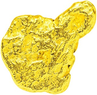 Pepita d'oro naturale dell'Alaska 0 2454 grammi (#81066) pepita d'oro dell'Alaska