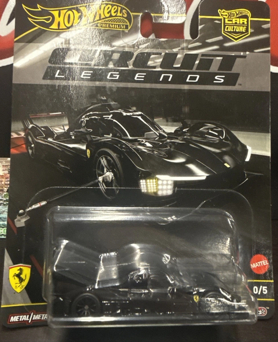 Hot Wheels Circuit Legends Chase Ferrari 499P with plastic