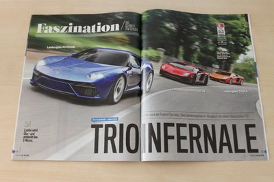 Auto Bild 30/2015 Lamborghini Asterion mit 910PS besser als...?