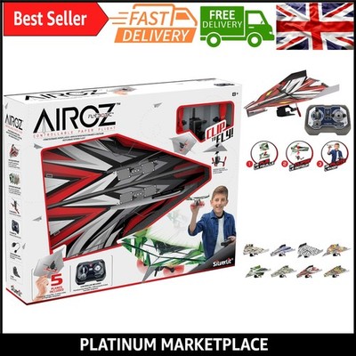 FlyBotic RC Papierflugzeug - Kinder ferngesteuertes Flugzeug mit Doppelmotoren, Easy...
