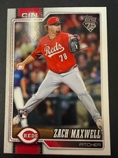 2026 Topps Series 1 #143 Zach Maxwell Reds (RC)  353