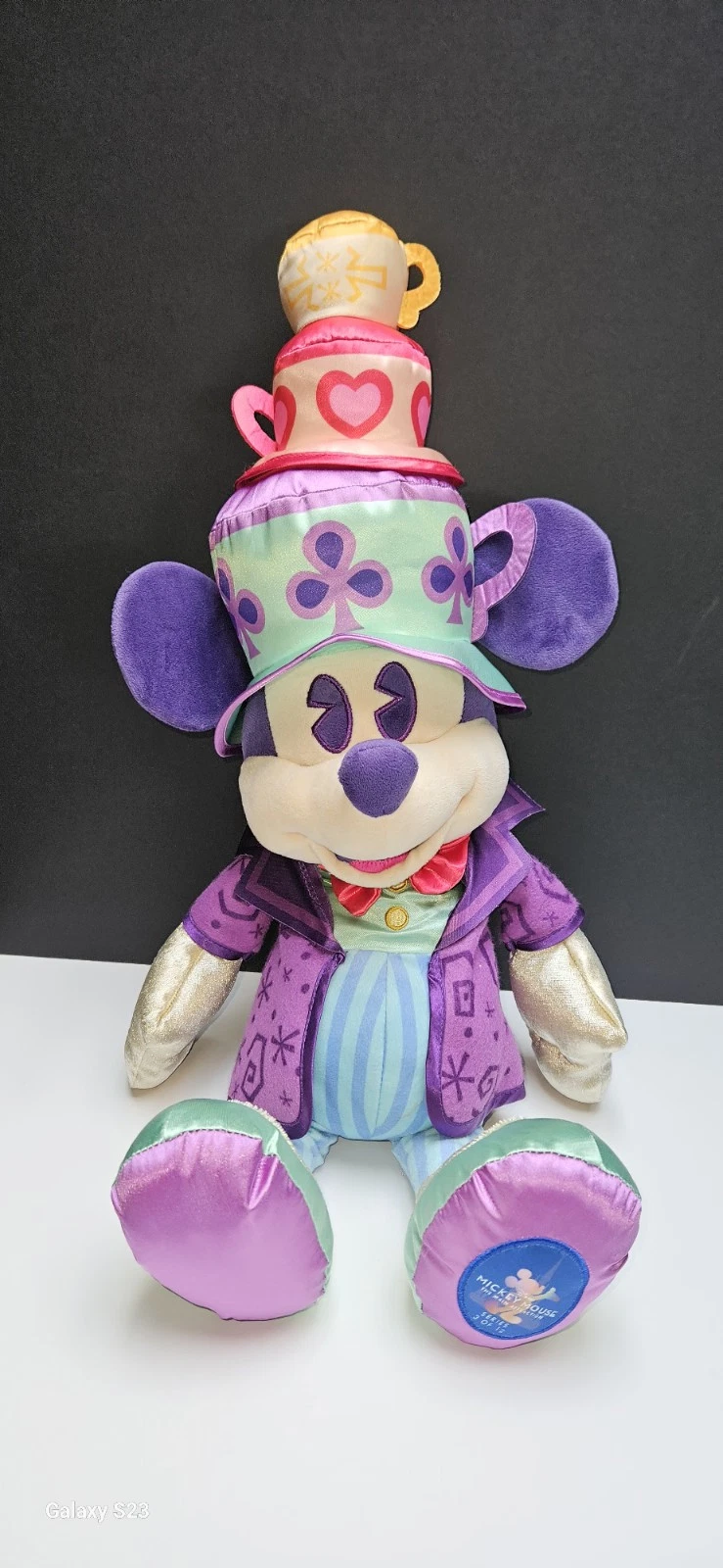 Disney Parks The Main Attraction Mickey Mouse Plush Mad Tea Party 3 Of 12