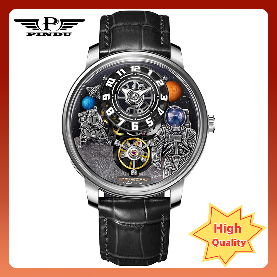 2024 Pindu Aerospace Men's Watch - Luminous Hands, Business Fashion, Durable
