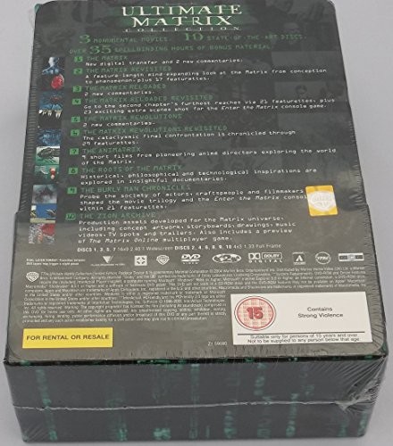 The Ultimate Matrix Collection (10 Disc Box Set) [2003] [DVD] - DVD  LOVG The