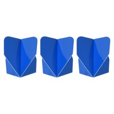 Darts wings, 3pcs PET standard darts accessories blue