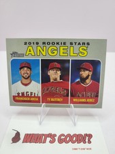 2019 Topps Heritage - Rookie Stars Ty Buttrey, Francisco Arcia, Williams...