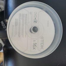 TDK DVD-R 16x 4.7GB Recordable 40 Pack Spindle Blank Discs