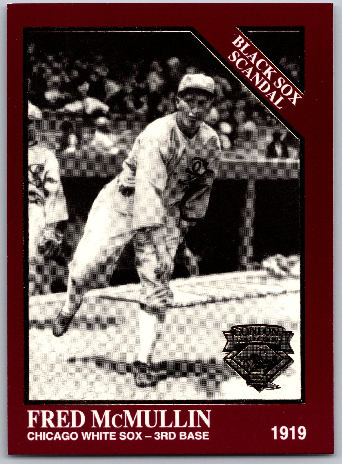 1994 Conlon Collection TSN #1039 Fred McMullin Burgundy