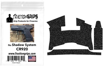 Instant Stipple aggressive granulated rubber grip tape for Shadow Systems CR920