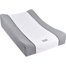 B&Eacute;ABA, Bezug f&uuml;r Wickelunterlage Sofalange, 100 % Bio-Baumwolle, Frottee, Maschi