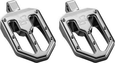 Pro-One Performance Moto V1 Billet Footpeg - Chrome Motorcycle Street 500751