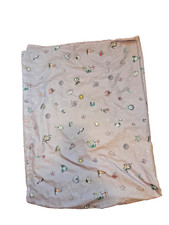 Disney Princess Flat Twin Sheet 96  L x 66  W and Disney Princess Pillow Case