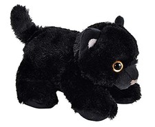 Wild Republic Black Cat Plush, Stuffed Animal, Plush Toy, Gifts for Kids, Hug...