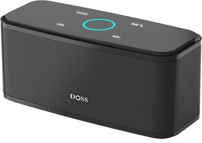 DOSS SoundBox Touch Bluetooth Speaker 12W HD Sound, 20H Playtime, IPX5 Waterproo
