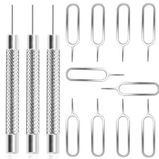 13PCS SIM Card Eject Tool Kit Universal Tray Pin Opener Removal Needles