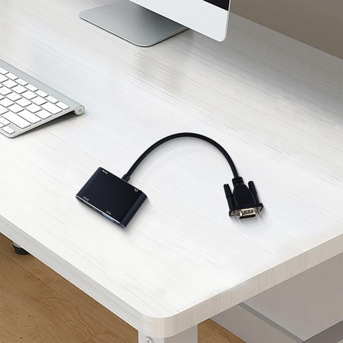 Adaptateur compatible VGA double écran pour jeux de travail et multimédia - Afbeelding 10 van 19