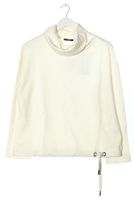 ZERO Rollkragenpullover Damen Pullover Gr. DE 38 creme Casual-Look