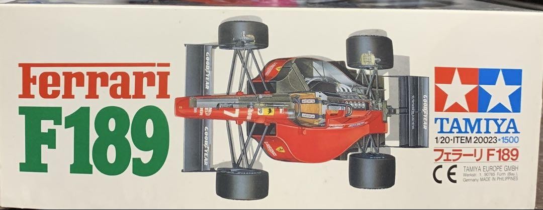 Tamiya Ferrari F1 2000 F189 Early F2001 1/20 Scale Model 3