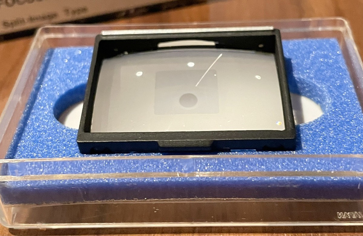Canon AE Focusing Screen Type “A” Microprism For Original Canon F