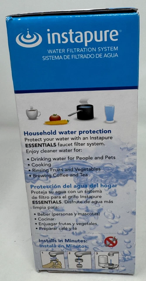 Instapure F2 Essentials Faucet Filter System F2BWT3P-1ES New Free Shipping! - Image 2 of 4