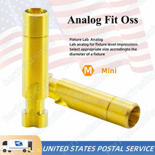 5Pcs Dental Lab Analog inter Hex Type Fit Hiossen Oss Mini Implant Replica USA