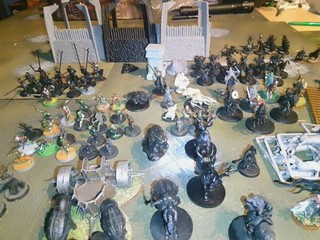 Herr der Ringe Tabletop Sammlung