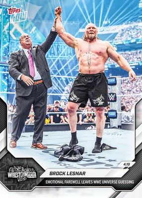 Topps WWE Wrestling 2026 - Card 045 - Brock Lesnar