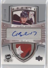 2005-06 Upper Deck The Cup Rookie 114/199 Gilbert Brule #107 Patch Auto g0y