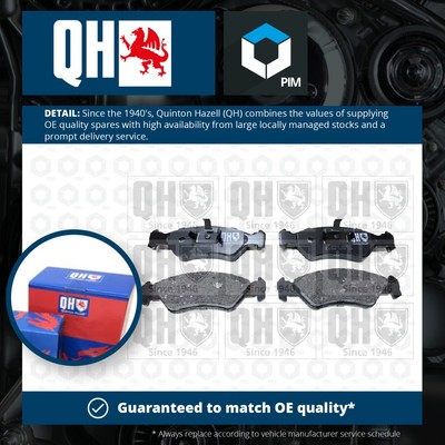 Brake Pads Set Front BP445 Quinton Hazell 5025048 5025929 6162190 6188427 21202