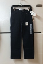 NWT Old Navy Boys 7 Slim Straight Navy Built In Flex Pants