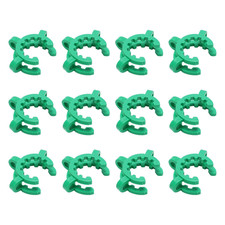 Plastic Joint Clips in 24Mm Size, Secure Hold for Lab Glassware Connections, Gre