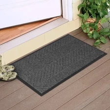 3′ x 5′ Heavy Duty Front Door Mat Indoor Outdoor Entrance, Easy Clean Non-Sli...