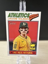 2026 Topps Heritage Jacob Wilson #17 AL All-Stars