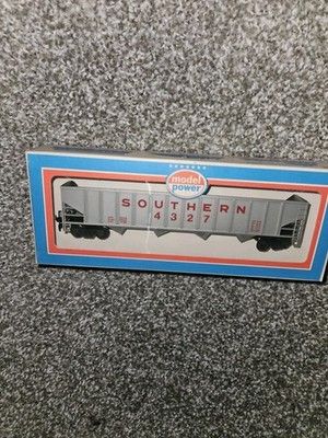 Model Power 9074 Train Southern 4327 Gray 7'' Hopper Car Vintage NOS Original Box