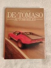 De Tomaso Pantera -mangusta Hard Back Book De Tomaso Pantera -mangusta Hard Back Book
