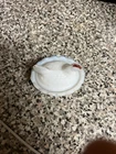 Vintage Westmoreland Hen on Nest Milk Glass Dish Split Tail